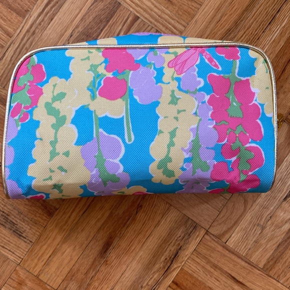 Lilly Pulitzer for Estee Lauder new without tags dragonfly make up case pouch - Picture 4 of 11